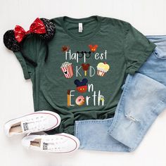 Happiest Kid Mom Dad on Earth Disney Shirts, Disneyworld Shirts Family, Disney Custom T Shirt sold by Khanim Alakbarzade | SKU 1009430 | Printerval Patty Cake, Disney World Shirts, Disney Shirts, Happy Kids, Family Shirts, Mom Dad, Theme Park, Mom And Dad, On Earth