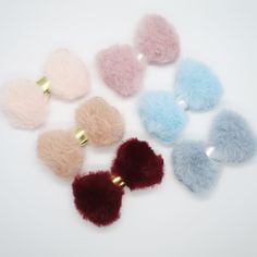 Small soft fur hair bow. These hair bows are great for all ages, baby through to adults. The Bows would make a perfect accessory to a party outfit. The hair bows are made from a faux fur fabric and measures approx 6cm wide   The bow can be attached to an alligator clip, nylon hair bobble or a super soft nylon headband. Fun Hair Clips https://www.etsy.com/uk/shop/WhiteWaveBowtique?ref=seller-platform-mcnav&section_id=28075948 CUSTOM ORDERS I love receiving custom orders so please feel free to con Pom Pom Bow, Pink Hairband, Small Hair Clip, Toddler Bow, Small Hair Clips, Hair Clips Diy, Hair Bobbles, Baby Hair Accessories, Toddler Bows