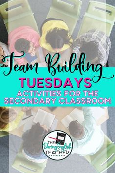 If you're looking for team building games and activities for your middle school or high school students, this post is for you!! Every single Tuesday, my publication classes pause and take a break from the hustle and bustle of journalism and yearbook to come together and complete team-building activities together -hopefully establishing a bond built on trust and understanding. It is such a fun way to build community!

Go to www.thedaringenglishteacher.com for more engaging resources and tips! Classroom Bonding Activities, Team Engagement Activities, Classroom Team Building Activities, Community Building Games, Games For Middle Schoolers, School Team Building Activities, School Team Building, Middle School Games