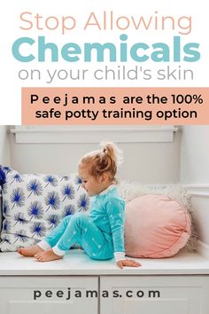 Unlike most competitors, Peejamas doesn’t soak its fabric in fire-retardant chemicals or use chemically manufactured polymers found in disposable diapers, making our pajamas 100% safe for contact with your child's skin. We also use the highest quality thread counts to ensure the comfiest fit. Visit our website to learn more! Nighttime Potty Training, Mattress Stains