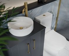 The sleek, modern design of a circular basin adds a touch of elegance and transforms the entire look of your bathroom! Embrace the curves and elevate your space with this contemporary upgrade. ✨ Pair your basin perfectly with our choice of brushed brass, chrome and matt black taps! #bathroominspo #modernbathroom #interiordesign #bathroomdecor #bathroomdesign #bathroomideas #inspo #bathroomrenovation #bathroommakeover #relax #interior #bathroominspiration #trending #trend #basin Black Taps, Bathroom Inspo, Modern Bathroom