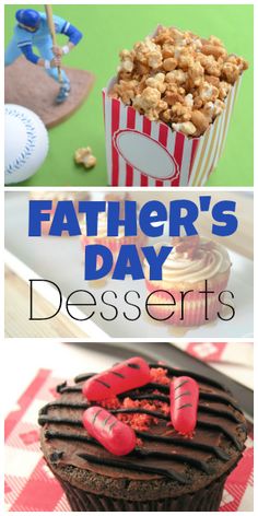 father's day desserts are great for the kids to make and enjoy with