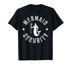 PRICES MAY VARY. This 'Mermaid Security' t shirt is specially made for all the mermaid and beach lovers. Makes a great gift shirt if your friend is a Lifegaurd, swim coach or swimming teacher. Wear this cool tshirt for beach parties. Mermaid Security T-Shirt, halloween t shirt, funny t shirt, costume, b-day t shirt. Best gift for men, women and kids,. Perfect gifts for birthday, Christmas, Halloween or any holidays. Lightweight, Classic fit, Double-needle sleeve and bottom hem Swimming Teacher, Teacher Wear, Swim Coach, Beach Parties, Gifts For Birthday, Swimming Costume, T Shirt Costumes, Best Gifts For Men, Cartoon T Shirts