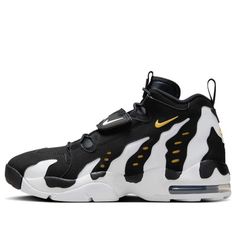 Nike Air DT Max '96 'Black Varsity Maize' HM8249-001 Nike Air Diamond Turf, Dripping Effect, Maize, Stylish Sneakers, Retro Inspired, White Leather, Perfect Pair, Air Max, Nike Air Max