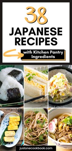 japanese recipes with kitchen pantry ingredients