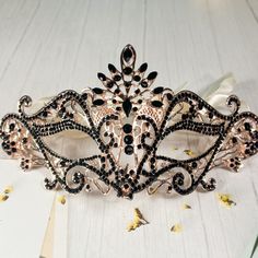 Durable Quality: This Crystal Masquerade Mask Is Made Of High-Quality Alloy And Rhinestone Diamond. They Are Manual Workmanship, Very Comfortable To Wear. Elegant Design: The Masquerade Mask Is Encrusted Shinny Diamond Rhinestone And Crystal. The Intricate And Delicate Are Very Glamorous, Elegant And Luxury. Princess Style: You Will Be The Center Of Attraction At Party When You Wear The Princess Style Fancy Mask. Various Occasion: The Masks Are Perfect For Masquerade Party, Festivals, Carnival T Fancy Mask Design, Gold Gothic Masquerade Mask For Party, Elegant Black Masquerade Mask For Halloween, Carnival Rhinestone Masquerade Mask, Elegant Rhinestone Masquerade Mask, Elegant Masquerade Mask With Rhinestones For Carnival, Elegant Masquerade Mask With Rhinestones For Party, Elegant Rhinestone Masquerade Mask For Party, Glamorous Masquerade Mask For Carnival Evening