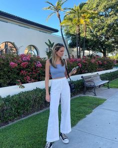 The Julian Linen Pant White is perfect for a casual summer’s brunch with your pals! Style these beauties with nude slides, a cane bag and some black shades for the chicest look this summer. Chic Summer Pants, Chic Wide-leg Pants For Everyday, Chic Wide-leg Everyday Pants, Chic Everyday Wide-leg Pants, Trendy Spring Bottoms For Day Out, Casual Summer Bottoms For Day Out, Casual Bottoms For Spring Day Out, Casual Spring Bottoms For Day Out, Chic Ankle-length Vacation Pants