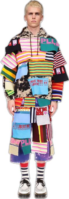 Multicolor Patchwork Hoodie For Streetwear, Multicolor Patchwork Cotton Hoodie, Multicolor Patchwork Hoodie Sweatshirt, Multicolor Patchwork Sweatshirt For Streetwear, Dye Hoodie, Tie Dye Hoodie, Kangaroo Pocket, Kangaroo, Made In Usa