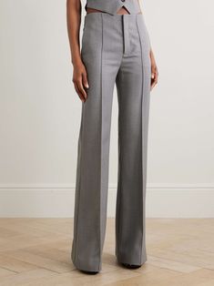 Chloe Clothing, Matching Separates, Flared Pants, Wool Pants, Jeans Dress, Flare Pants, Net A Porter, Jeans Denim, Women Collection