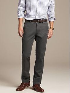 Aiden Slim-Fit Chino | Banana Republic Fitted Chinos With Pockets For Work, Classic Chinos With Patch Pockets And Straight Hem, Fitted Chinos For Business Casual With Pockets, Cotton Chinos With Patch Pockets For Work, Formal Fall Chinos With Pockets, Fall Formal Chinos With Pockets, Formal Cotton Bottoms With Side Pockets, Fitted Chinos With Button Closure For Business Casual, Fitted Button Closure Chinos For Business Casual