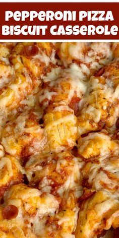 a close up of a pizza with cheese and sauce