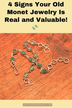 From valuable Monet Jewelry Marks, designer marks, and Hangtags to Patent Numbers and material marks, learn the 4 crucial signs to authenticate real and valauble Monet jewelry. Things To Make With Old Jewelry, Jewelry Markings, Christmas Germany, Bling Stuff, Dating Guide, Old Jewelry Crafts, Jewelry Repurposed