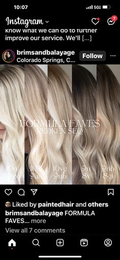 Toner Formulas Shades Eq, Caramel Blonde Formula Redken, Neutral Blonde Toner Formula, Redken Creamy Blonde Formula, Lived In Vanilla Blonde, Fall Blonde Shades Eq Formula, Creamy Blonde Formula, Warm Shades Eq Formulas, 10vv Shades Eq