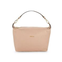 This Pebbled Leather Bag With Optional Straps Is Made By Furla. It Is Brand New With Tags. It Has A Removable Top Handle With A 4" Drop As Well As A Removable, Adjustable Shoulder Strap With A 22"-24" Drop. It Has A Top Zip Closure And One Inside Open Pocket. Inside, There Are Three Card Slots. It Is Fully Lined And Includes The Original Dust Bag. It Is A Buttery Pale Pink Or 'Moonstone' Leather. Dimensions : 10"W X 7"H X 3.5" I Have The Same Furla Purse, New And With Tags, In Purple, Black, And Luxury Pink Pouch Satchel, Luxury Pink Pouch-shaped Satchel, Feminine Top Handle Shoulder Bag, Feminine Formal Shoulder Bag With Detachable Strap, Feminine Formal Shoulder Bag With Top Handle, Formal Feminine Rectangular Satchel, Classic Pink Evening Shoulder Bag, Classic Pink Shoulder Bag For Evening, Classic Pink Formal Bag