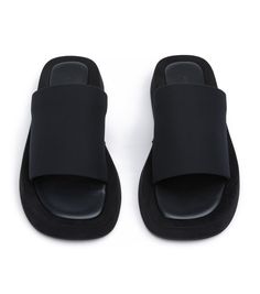 We know you love effortless style. Cue our Isabel slides in classic black. Featuring an elevated platform foot bed, with simple fabric strap design, they're the perfect Summer sandal for the minimalist. - Material: Fabric upper and rubber lining - Toe-shape: Round toe shape - Pattern: Fabric strap - Fit: Runs true to size - Heel Height: 1.5cm Thigh High Boots Flat, Embellished Heels, Metallic Shoes, Bridal Heels, Tony Bianco, Bow Heels, Fabric Strap, Slingback Shoes, Low Boots