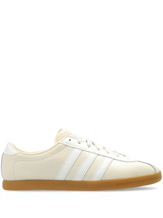 cream white/white leather signature 3-Stripes logo signature trefoil logo detail logo patch at the tongue contrasting heel counter round toe front lace-up fastening branded insole rubber outsole Cream Low-top Leather Sneakers, Cream Leather Low-top Sneakers, Cream Leather High-top Sneakers With Gum Sole, Classic Sneakers With Gum Sole And Round Toe, Adidas Classic High-top Custom Sneakers, Classic Adidas High-top Custom Sneakers, Cream Leather Custom Sneakers With Gum Sole, Adidas Classic High-top Sneakers, Custom Cream Leather Sneakers With Gum Sole