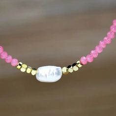 Fresh Water Pearl Beaded Choker Necklace Brand New Necklace! Fresh Water Pearl, Stainless Steel Clasp + Chain 15" + 2" Extender Natural Fresh Water Pearl Pretty Lil Layering Piece Pink Pearl Jewelry With Tiny Beads, Handmade Pink Pearl Beaded Necklaces, Pink Pearl Necklace With Tiny Beads, Adjustable Pink Pearl Necklace With Colorful Beads, Adjustable Pink Pearl Necklace With Round Beads, Adjustable Pink Pearl Necklace, Pink Pearl Necklace With Colorful Beads As A Gift, Handmade Pink Pearl Necklace For Jewelry Making, Pink Pearl Necklace With Colorful Round Beads