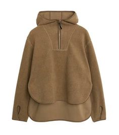 Emma Spedding's New-Season Shopping Picks | Who What Wear UK March Fashion, Beach Pullover, Sweatshirt Ideas, Beige Jacket, Hoodie Material, Outfits Casuales, High Collar, Ponchos