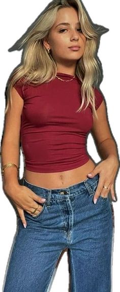 Hollow Out Top, Shirt Crop Top, T Shirt Crop Top, Backless Crop Top, Modern Fashion, Crop Tops Women, Cotton Tshirt, Casual Fashion, Cut Out