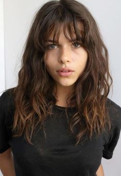 Ashy Brown Hair, Waterfall Hairstyle, Short Haircuts With Bangs, Hairstyles Medium, Long Bob, Grunge Hair, Medium Length Hair Cuts, Brown Hair Colors, Hairstyles Haircuts