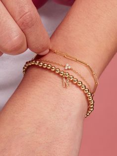 We can’t get enough of the paperclip trend! Our extra-small link style introduces a dainty new chain to your collection, and is part of our fine Paperclip Collection made of 14K gold. Mix and match with different sizes and pieces from the collection for especially on-trend stack. Dainty 14k Gold Chain Bracelet, Gold-plated Paperclip Chain Bracelet, Dainty 14k Yellow Gold Paperclip Bracelet, Dainty Yellow Gold Chain Bracelet With Rectangular Links, Everyday Yellow Gold Diamond Bracelet With Delicate Chain, Dainty Gold Paperclip Bracelet With Solid Links, Dainty Gold Paperclip Bracelet With Cable Chain, Minimalist Gold Plated Paperclip Bracelet With Solid Links, Yellow Gold Plated Paperclip Bracelet With Rectangular Links