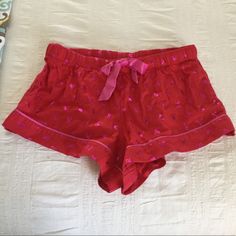 Victoria’s Secret Pajama Sleep Short Size Small New! Never Worn! Red Short Sleepwear For Bedtime, Red Pajama Shorts For Bedtime, Red Short Sleepwear For Pajama Party, Red Short Sleepwear For Loungewear, Red Short Sleepwear For Lounging, Casual Victoria's Secret Sleepwear For Overnight, Victoria's Secret Red Sleepwear For Pajama Party, Red Victoria's Secret Sleepwear For Pajama Party, Victoria Secret Pajamas