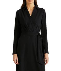 Women's Work & Office Dresses | Dillard's Fall Midi Dress With Spread Collar, Black Fitted Dress With Lapel Collar, Fitted Long Sleeve Belted Shirt Dress, Long Sleeve Belted Shirt Dress For Date Night, Fitted Chic Shirt Dress With Lapel Collar, Chic Fitted Shirt Dress With Lapel Collar, Fitted Belted Shirt Dress For Date Night, Black Lapel Collar Dress For Work, Chic Black Dress With Lapel Collar