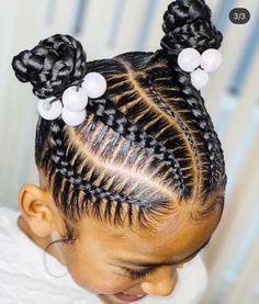 Kids Hair Styles, Girls Braided Hairstyles Kids, Toddler Braided Hairstyles, Lil Girl Hairstyles, Kids Curly Hairstyles, Toddler Hairstyles Girl, Natural Hairstyles For Kids