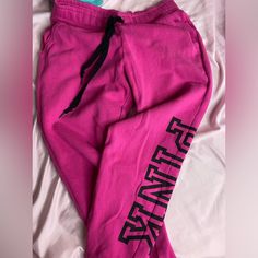 Pink Pants Have Been Worn A Few Times But They’re Like Brand New. Nike And Grey Pants Are Brand New And Never Been Worn! All Must Go Nike Pink Bottoms For Loungewear, Nike Pink Loungewear Bottoms, Nike Loungewear Trousers, Pink Athleisure Pants For Lounging, Nike Sweatpants For Loungewear, Nike Jogger Trousers For Loungewear, Trendy Pink Sweatpants For Lounging, Pink Lounging Bottoms With Pockets, Nike Pants With Elastic Waistband For Loungewear