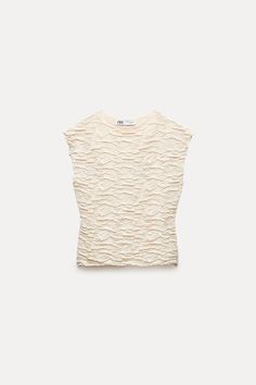 Textured Stretch Sleeveless Tops, Chic Textured Summer Tops, Textured Fitted Sleeveless Tops, Textured Stretch Tops For Summer, Fitted Textured Sleeveless Top, Fitted Sleeveless Textured Top, Summer Stretch Textured Tops, Elegant Textured Tops For Summer, Elegant Textured Summer Top