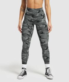 BUILD YOUR LEGACY Old-school styles meet new-school functionalities in a collection designed to make gains and build legacies. • Contouring seam lines• All-over camo print• Mesh to the waistband keeps you cool and comfy• Legacy logo takes it back to our roots SIZE & FIT• High-waisted leggings• Body fit• 27" inseam based on size M• Model is 5'9" and wears a size S MATERIALS & CARE• 78% Nylon, 22% Elastane SKU: B7A4Q-GCMD Urban Fitted Sports Pants, Urban Fitted Pants For Sports, Functional Fitted Leggings For Streetwear, Breathable Urban Activewear For Training, Urban Breathable Activewear For Training, Functional Leggings For Streetwear, Urban Stretch Activewear For Sports, Fitted Gray Bottoms For Outdoor, Gray Fitted Bottoms For Outdoor