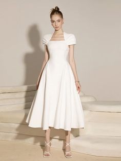 Gorgeous Summer White  Dress, Day/Evening/Beach/ Party/Wedding Dress Sizes:  S - bust 84cm, waist 66cm, length 116cm M - bust 88cm, waist 70cm, length 117cm L - bust 92cm, waist 74cm, length 118cm XL - bust 96cm, waist 78cm, length 119cm  Hello and welcome to my shop! I am new to Etsy but not to this business. All our dresses are handmade with high quality fabrics by skilled tailors. Rest assured, the dress you see in the picture is the dress that you will receive. Our dresses are priced very competitively to bring you the best value. About Size All sizes listed are external sizes of the clothing, not what your body measurement is. Measurement error of 1-3cm is also possible, we recommend having your measurements done by a professional. Please consider the above when selecting your size an Spring Evening Dress For Banquet, Spring Evening Dress For Banquets, White A-line Midi Dress With Fitted Bodice, Summer Banquet A-line Dress, Chic White Maxi Dress For Banquet, White A-line Prom Maxi Dress, White A-line Dress With Fitted Bodice, White A-line Maxi Dress For Prom, Elegant Summer Maxi Dress For Banquet