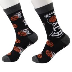 PRICES MAY VARY. PACKAGE&SIZE 2 Pairs Basketball Coach Socks comes in a nicely packed bag and ready for gift giving. Socks length*width: 5.7*3.1 inch fit Unisex Size 5-13; one size fits most. QUALITY MATERIAL These 2 Packs Basketball Socks is made of 80% soft cotton, at the arch of the foot these socks have proper compression to protect your stability when walking, jogging and running. Premium material makes socks are comfortable, stretchy, and breathable. PURPOSE STYLE Basketball coach socks fo Casual Black Socks For Gifts, Casual Black Socks As Gift, Basketball Party Favors, Basketball Coach Gifts, Coach Appreciation, Coach Appreciation Gifts, Mini Basketballs, Basketball Funny, Team Coaching