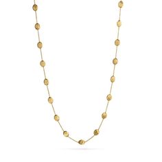 Marco Bicego Jewelry - 18K Yellow Gold Large Bead Long Necklace | Manfredi Jewels Marco Bicego Jewelry, Long Bead Necklace, Large Bead Necklace, Marco Bicego, Gold Long Necklace, Long Beaded Necklace, Engraved Items, Fine Jewellery Necklace, Metal Necklaces