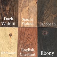 the different types of wood that are available in various colors and sizes for flooring