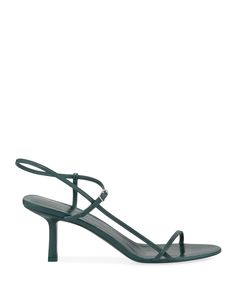 THE ROW Bare Sandal - 65mm | Neiman Marcus Top Designers, The Row, Neiman Marcus, Tops Designs, Sandals, Luxury Fashion