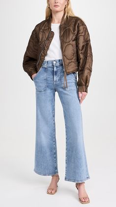 FRAME Modern Pocket Jeans | Shopbop Jeans Fabric, Carpenter Jeans, Pocket Jeans, Wide Leg Jeans, Stretch Denim, Straight Leg Jeans, New Arrivals, Women Jeans, Luxury Fashion