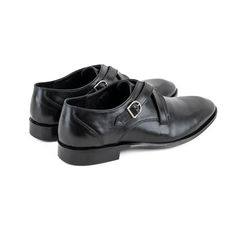 Black Monk Strap Shoes for Men’s Designer Shoes Masculine Dress Shoes With Removable Insole And Round Toe, Monk Strap Shoes For Galas With Removable Insole, Masculine Monk Strap Shoes With Rubber Sole, Monk Strap Shoes With Rubber Sole And Round Toe, Black Monk Strap Shoes, Monk Strap Shoes Men, Black Monks, Wingtip Shoes, Monk Strap Shoes