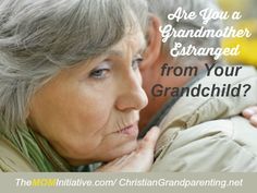 an older couple with the text are you a grandmother or extended from your grandchild?