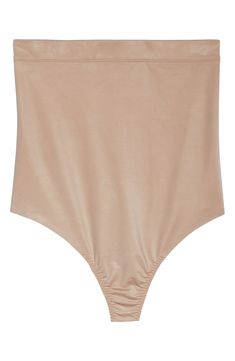 The ideal shaping solution for when you’re getting glam, this lightweight thong is designed to flatten tummy and smooth sides with 24/7 comfort-and no panty lines. Style Name:Spanx Suit Your Fancy High Waist Thong (Plus Size). Style Number: 5774545. Available in stores. High Stretch Smoothing Beige Bottoms, Supportive Fitted Seamless Bottoms, Supportive Seamless Fitted Bottoms, Beige High-cut Leg Stretch Shapewear, Beige Stretch High-cut Leg Shapewear, Solid Shapewear With Moderate Back Coverage, Beige Stretch Shapewear With High-cut Leg, Stretch Shapewear With Moderate Back Coverage, Beige Smoothing Stretch Shapewear