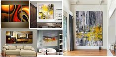 Large Acrylic Canvas Paintings, Modern Abstract Canvas Wall Art Ideas, Large Wall Art Paintings – ArtWorkCrafts.com Canvas Wall Art Ideas, Framed Abstract Art, 5 Piece Canvas Art