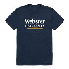 Webster University Gorlocks Institutional T-Shirt Tee Fan Apparel Cotton T-shirt For Campus, Collegiate Pre-shrunk T-shirt For Campus, Casual Short Sleeve T-shirt With University Logo, College Style Crew Neck T-shirt For College Events, Casual Cotton T-shirt With University Logo, University Logo Cotton T-shirt For College Events, Sporty Crew Neck T-shirt For College Events, Collegiate Style Screen Printed Tops, Collegiate Screen Print Top For Campus