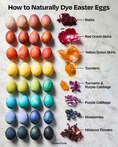 an image of how to dye easter eggs