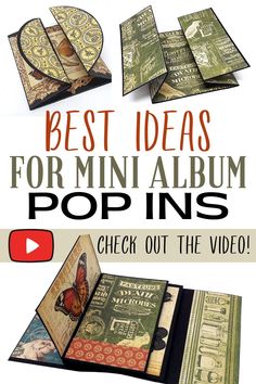 the best ideas for mini album pop ins check out the video