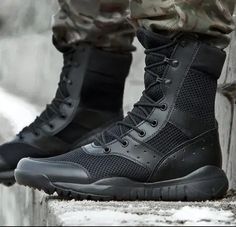 Color: Black Mesh, Shoe Size: 40 Women Tactical, Army Shoes, Combat Boots Men, Canvas Boots, Outdoor Boots, Tactical Boots, Men Formal, Climbing Shoes, Combat Boot