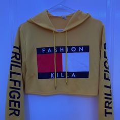 Brand: Size: Sm Color: Yellow Nwot Trendy Yellow Sweatshirt For Fall, Trendy Yellow Fall Sweatshirt, Yellow Casual Hoodie For Fall, Casual Yellow Hoodie Top, Casual Yellow Hoodie For Fall, Yellow Hoodie For Fall, Yellow Long Sleeve Hoodie For Spring, Casual Yellow Hooded Top, Spring Yellow Long Sleeve Hoodie