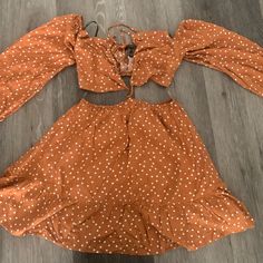 Never Worn Orange Plaid Dress, Orange Plaid, Fall Dress, Dresses Backless, Plaid Dress, Forever 21 Dresses, 21 Dresses, Fall Dresses, Color Orange