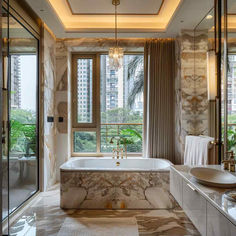 31 Bathrooms Featuring a Serene and Glamorous Design Glam Bathroom Ideas, Glam Bathroom, Perfect Harmony, Bathroom Ideas, Bathroom Design, Bathrooms, Relaxation, Design