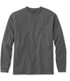 Made of soft cotton that resists wrinkles, stains, shrinking, fading and pilling, our resilient long-sleeve tee keeps its shape wash after wash. Traditional Fit: Relaxed through the chest, sleeve and waist. 100% jersey-knit cotton. Ribbed trim is 90% cotton/10% Lycra® elastane. Double ring-spun fabric fights shrinkage, stains, wrinkles, fading and pilling. Built for comfort, the fabric gets even softer the more you wash and dry it. Machine wash and dry. Comfortable enough for everyday wear. Dura Classic Long Sleeve Relaxed Fit T-shirt, Gray Cotton Crew Neck Long Sleeve Top, Classic Long Sleeve Fall T-shirt, Long Sleeve Soft-washed Cotton T-shirt, Soft-washed Gray Long Sleeve T-shirt, Casual Long Sleeve Soft-washed T-shirt, Casual Soft-washed Long Sleeve T-shirt, Basic Gray Long Sleeve T-shirt, Basic Long Sleeve Gray T-shirt