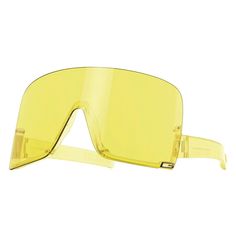 Introducing the stunning Gucci GG1631S 009 Yellow/Bright Yellow sunglasses, a must-have accessory for the fashion-forward woman. These exquisite shades are designed by the iconic luxury brand Gucci, known for their sophisticated and trendy eyewear creations. The frame color of these sunglasses is a vibrant yellow, which adds a pop of color to any outfit. The bright yellow lenses are not only stylish but also offer excellent protection from the sun's harmful rays. With a lens socket width of 99, these sunglasses are both comfortable and stylish, perfect for all-day wear. The Gucci GG1631S 009 Yellow/Bright Yellow sunglasses feature a single lens design, giving them a unique and modern look. The acetate frame material is high-quality and durable, ensuring that these sunglasses will last for Modern Shield Sunglasses For Beach, Luxury Mirrored Sunglasses For Spring, Sleek Shield Sunglasses With Uva Protection For Summer, Gucci Sunglasses With Uv Protection For Summer, Gucci Sunglasses With Uva Protection For Summer, Modern Gucci Sunglasses For Spring, Trendy Gucci Sunglasses For Summer, Elegant Gucci Sunglasses For Spring, Modern Shield Sunglasses For Spring